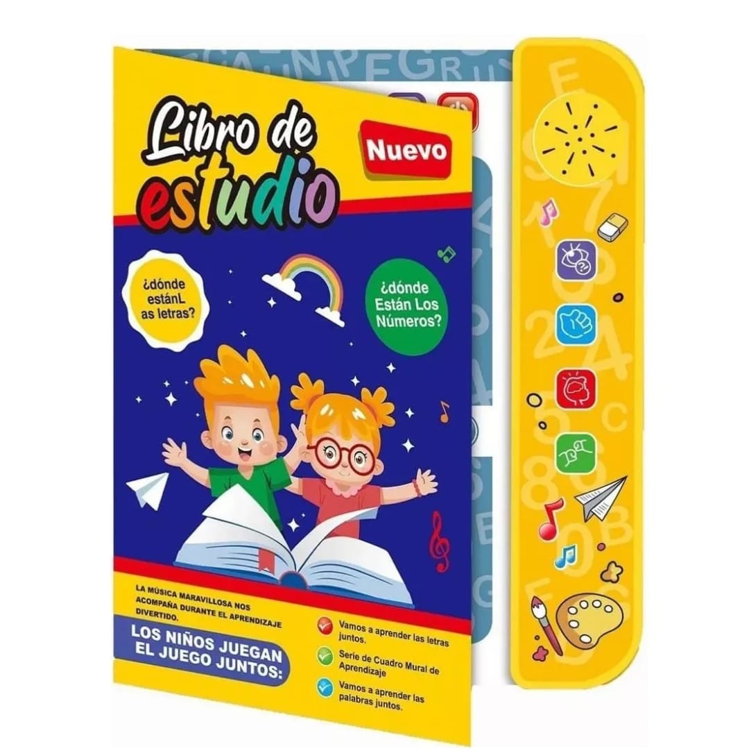 Libro Didáctico Interactivo Aprendizaje educacion especial Para Niños tienda gestos contra entrega