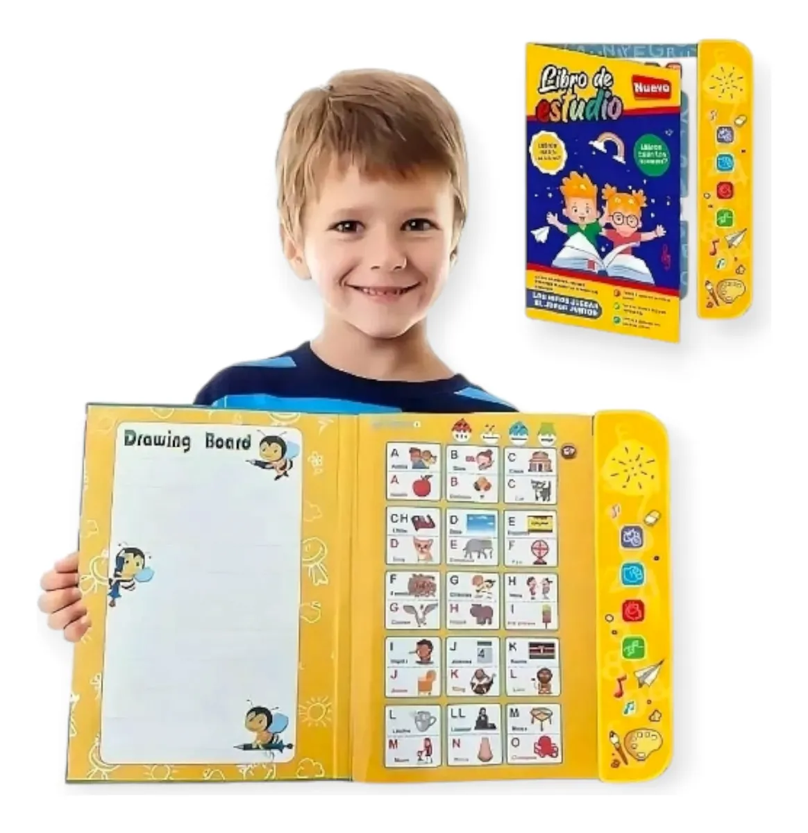 Libro Didáctico Interactivo Aprendizaje educacion especial Para Niños tienda gestos contra entrega