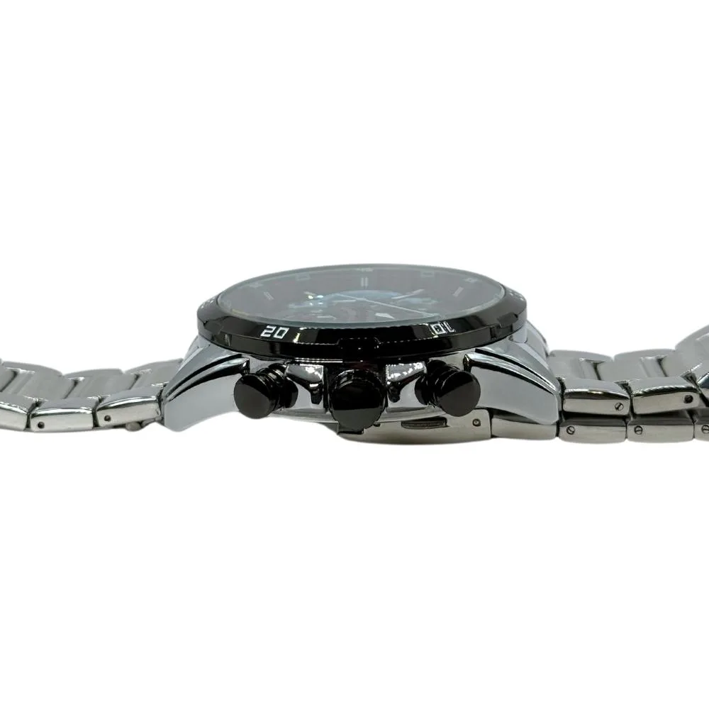 Reloj Curren 8402 plateado Negro Original Elegancia Estilo Presencia hombre Casual Formal