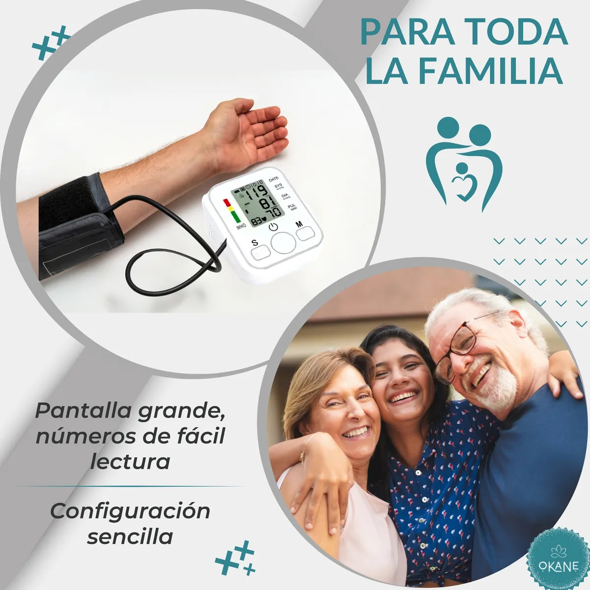 Tensiometro Digital Con Voz En Español Monitor Automático De Brazo J0p – Cuidado de Salud tienda gestos