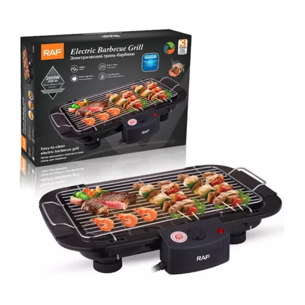 Asador Parrilla Eléctrica Portátil Barbacoa Sin Humo R95301