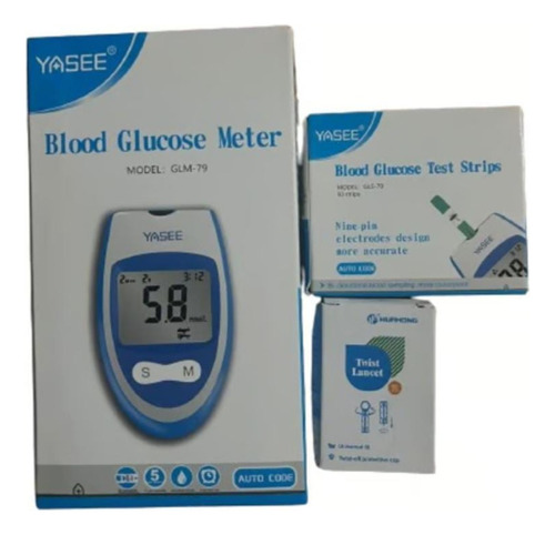 Combo Salud # 4 Tensiometro Digital Brazo + Glucometro Digital 50 Tiras 50 lancetas