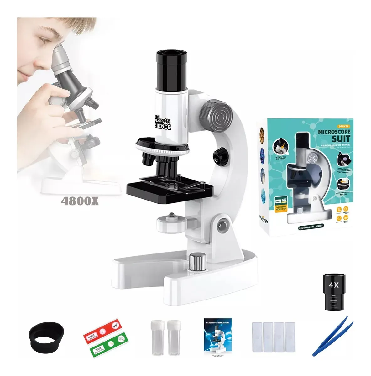 Microscopio Digital para Habilidades NEE y Exploración Educativa - Imagen 6