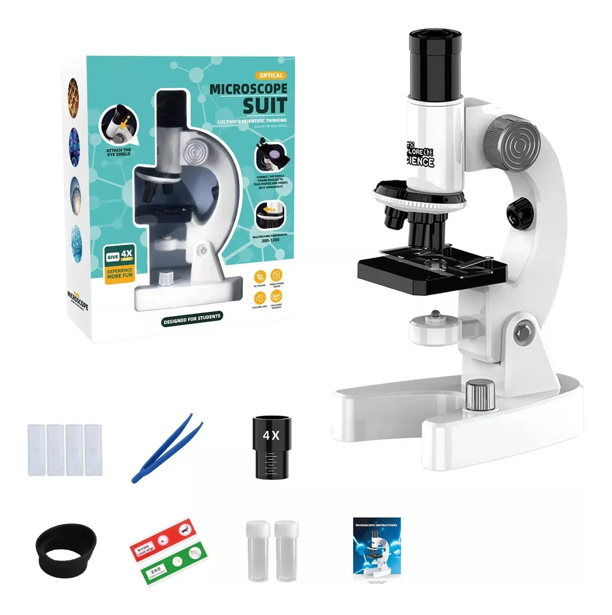 Microscopio Digital para Habilidades NEE y Exploración Educativa - Imagen 8