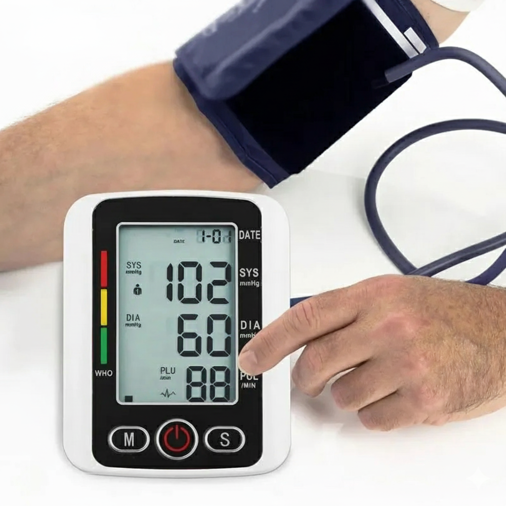 Tensiómetro Digital De Brazo Automático Alta Precisión Con Voz – Autonomía y Habilidad Técnica para NEE